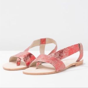 FREE PEOPLE UNDER WRAPS SANDALS, 7 1/2.
